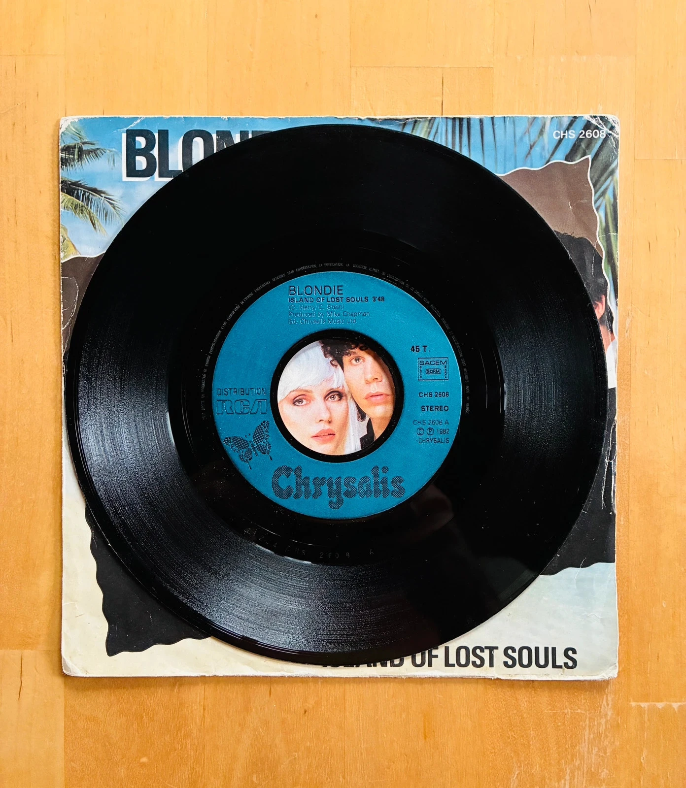 Disco de vinilo Blondie Island of lost souls. – photo 3